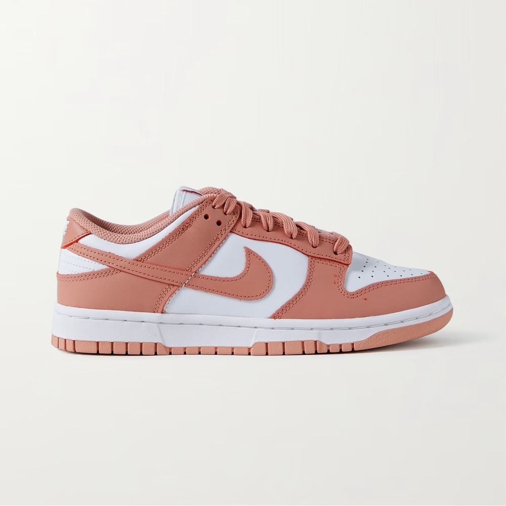 NIKE Dunk Low Sneaker in Rose Whisper Size 7.5 - Picture 2 of 6